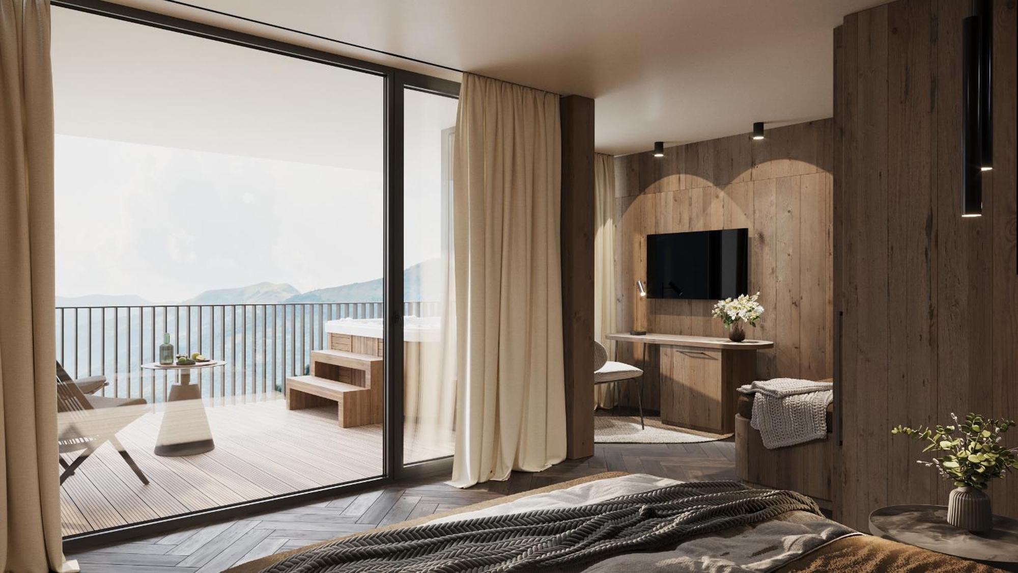 Sonnenberg Panorama Dolomites Wellbeing Maranza Exterior foto